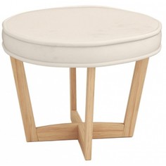 Пуф ARSKO Вильсон, натуральный/айвори ivory