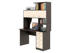 Компьютерный стол, Письменный стол Пирамида КС-16 Венге/молочный дуб