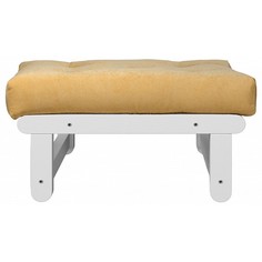 Пуф ARSKO Сламбер, белый/бежевый