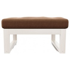 Пуф ARSKO Амбер, беленый дуб/коричневый brown