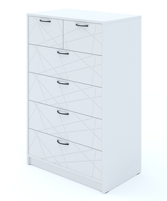 Комод для одежды Феликс Салют 80 см, Белый