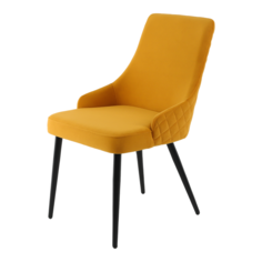 Стул для кухни Roombell Luxury Mustard желтый