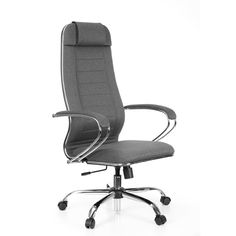 Кресло игровое Метта B 1m 32P, подлокотник 127, основание 003, серое (z312275100)