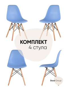 Стул Stool Group DSW 8056PP LIGHT BLUE 60202 BOX, голубой