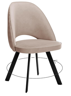 Стул мягкий поворотный со спинкой Alat Home комплект 2 шт 00-00066792