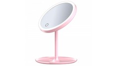 Зеркало для макияжа с подсветкой Doco Standing Mirror Lili Jade DM006 Pink