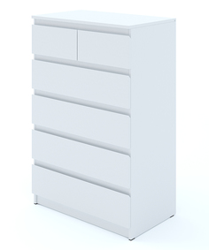 Комод для одежды Феликс Мальт 80 см, Белый