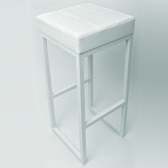 Барный стул для кухни SkanDy Factory, 81 см, белый