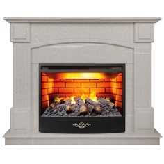 Электрокамин RealFlame Carolina 24/25,5 WT-F714 с очагом 3D Firestar 25,5