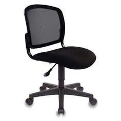 Кресло Бюрократ CH-296NX, на колесиках, ткань, черный [ch-296nx/15-21]