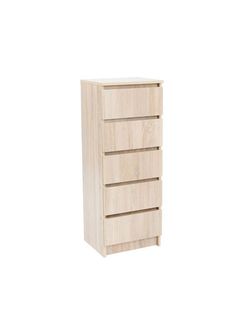 Комод LETTA City 5 ящиков Дуб сонома