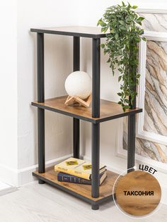 Этажерка деревянная GASTRORAG 0770/3 таксония, 3 полки, 45х30х77