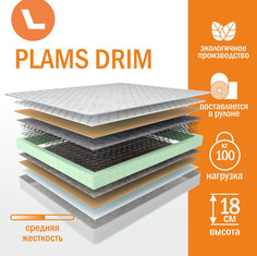 Матрас пружинный Plams Drim 80х160