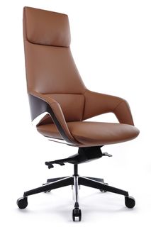 Кресло руководителя Riva Chair Кресло RV DESIGN Aura коричневый УЧ-00001843