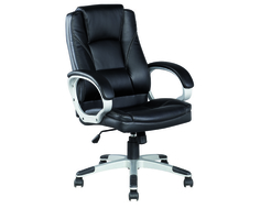 Кресло компьютерное Atlanta Black экокожа Morgan Furniture