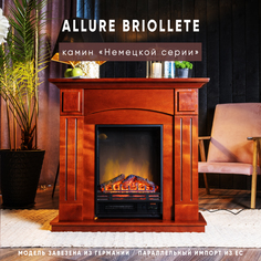 Электрокамин Element Flame Allure Briollete напольный с деревянным порталом