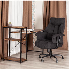 Компьютерное кресло TetChair Brooklyn, ткань, черный