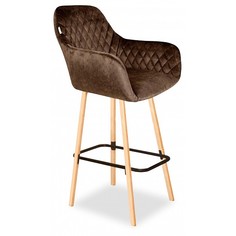 Кресло барное SHT-ST38/S94 натуральный/черный муар She_9516927603 Sheffilton