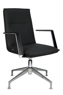 Компьютерное кресло для взрослых Riva Chair RV DESIGN Crown-ST черный УЧ-00001334