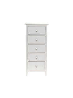 Комод Leset Мира узкий, массив дерева 58x44x131 см 2500000193514