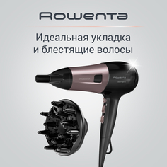 Фен Rowenta CV5940F0 2400 Вт Black, Pink