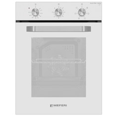 Встраиваемый электрический духовой шкаф Meferi MEO456WH L белый No Brand
