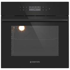 Встраиваемый электрический духовой шкаф Meferi MEO606BK U черный No Brand