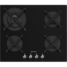 Встраиваемая варочная панель газовая Smeg PV364N черный