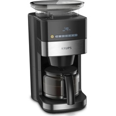 Кофеварка капельного типа KRUPS KM832810 черный, серебристый