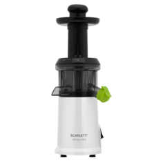 Соковыжималка шнековая SCARLETT SC-JE50S55 200 Вт черный, белый