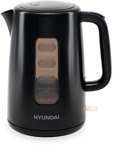 Чайник электрический Hyundai HYK-P2501, 2200Вт, черный