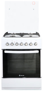 Комбинированная плита De Luxe 606040.00гэ белый