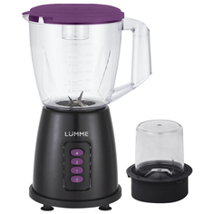 Блендер LUMME LU-KP1891B фиолетовый, черный