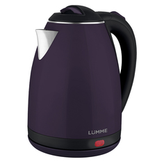 Чайник электрический LUMME LU-145 2 л фиолетовый, черный