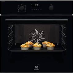 Встраиваемый электрический духовой шкаф Electrolux EOD6C77WZ черный