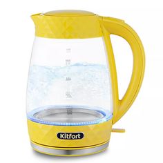 Чайник электрический KITFORT KT-6123-5 2 л желтый