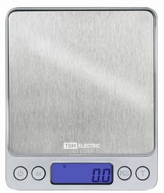 Весы кухонные TDM ELECTRIC SQ4005-0002 серый