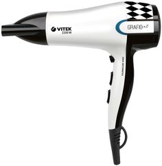 Фен VITEK VT-2299 W 2200 Вт белый, черный