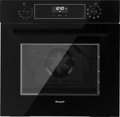 Встраиваемый электрический духовой шкаф Weissgauff EOV 291 PDB Black Edition черный