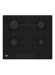 Встраиваемая варочная панель газовая Beko HIAG64223B черный