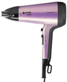 Фен Vitek VT-8224 2100 Вт фиолетовый, черный