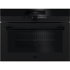 Встраиваемый электрический духовой шкаф AEG KMK965090T черный