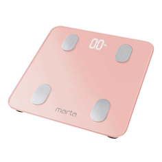 Весы напольные Marta MT-1606 розовый