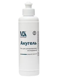 Гель для УЗИ "Акугель" средней вязкости, флакон, 0,25 кг Медикрафт