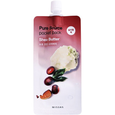 Маска для лица MISSHA Pure Source Pocket Pack - Shea Butter 10 мл