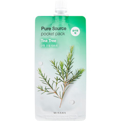 Маска для лица MISSHA Pure Source Pocket Pack - Tea Tree 10 мл