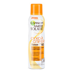 Спрей Garnie Ambre Solaire сухой SPF10 200 мл Garnier