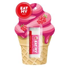 Бальзам для губ Eat My Малиновый пломбир 4,8 г