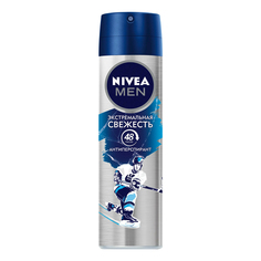 Антиперспирант спрей для тела Nivea Men Экстремальная свежесть мужской 150 мл