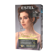 Крем-гель краска стойкая для волос ESTEL COLOR Парижские каштаны